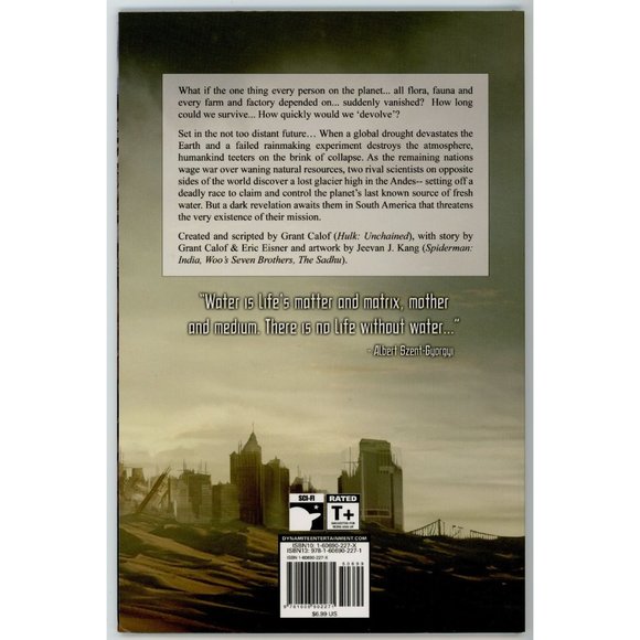 H2O VOLUME #1 GRAPHIC NOVEL, FIRST PRINTING, ©2011, DYNAMITE/LIQUID COMICS - Picture 2 of 3